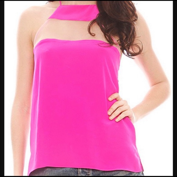 Cami NYC Tops - Light grey high neck Cami NYC tank